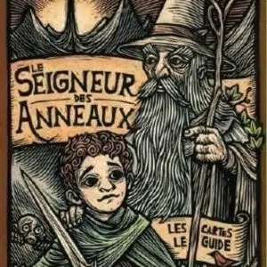 Coffret tarot du seigneur des anneaux.