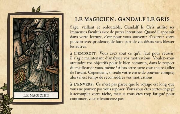 Tarot Le seigneur des anneaux - Casey Gilly & Tomas Hijo – Image 3