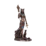 Statue en bronze déesse égyptienne Bastet.