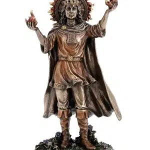 Statue en bronze du dieu celte Belenus.