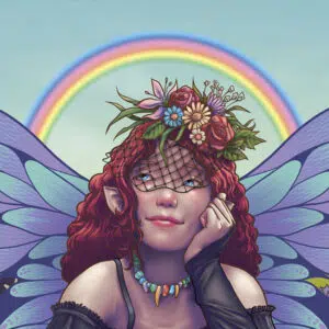 Coffret : Le tarot arc-en-ciel.