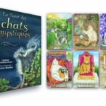 Coffret : Le tarot des chats mystiques.