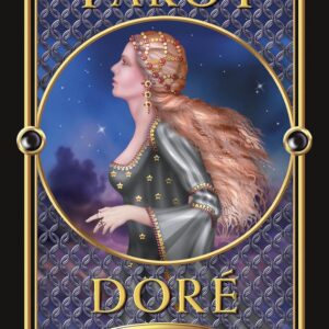 Coffret tarot doré.