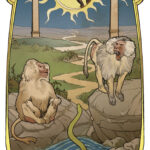 Coffret : Tarot égyptien Art Nouveau.