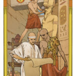 Coffret : Tarot égyptien Art Nouveau.