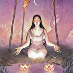 Coffret : Le Tarot du Jardin de la Sorcière.