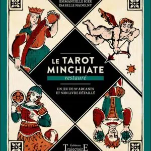 Coffret le tarot Minchiate restauré.