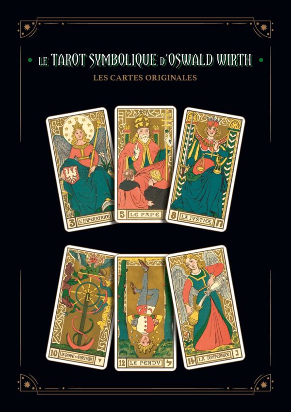 Coffret Le tarot symbolique d'Oswald Wirth.