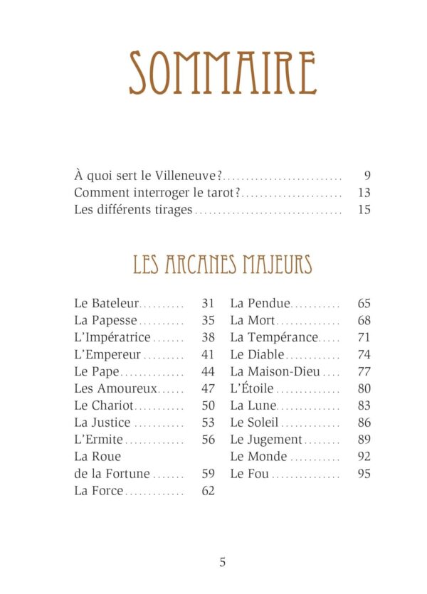 Le tarot Villeneuve - François Villeneuve – Image 11
