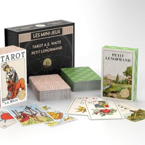 Coffret Mini-Jeux : Tarot A.E. Waite & Petit Lenormand.