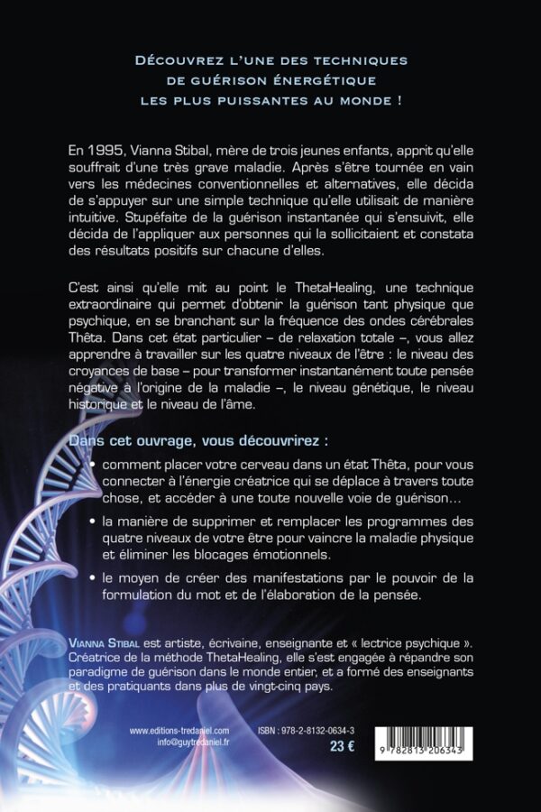 Livre La technique du Theta Healing.