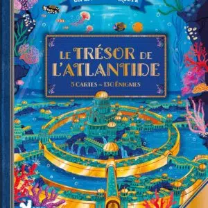 Livre : Le Trésor de l'Atlantide - 5 cartes et 130 énigmes.